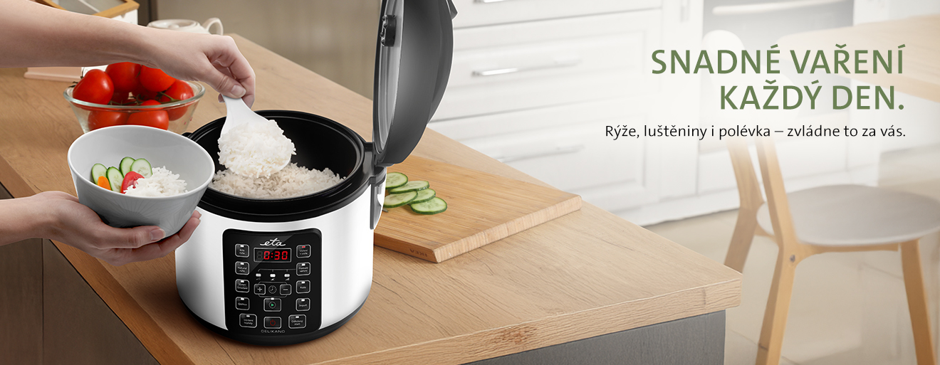 ETA Multifunkčný ryžovar Delicano 9131 90000 nerez 7